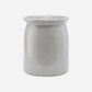 Ceramic jar, Shellish grey