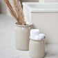 Ceramic jar, Shellish grey