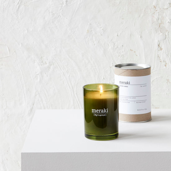 Scented candle, Fig & apricot