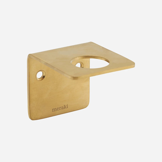 Bottle hanger, Brushed brass finish