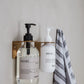 Bottle hanger, Brushed brass finish