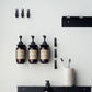 Bottle hanger, Brushed black finish