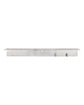Bottle hanger with hooks, Brushed silver finish