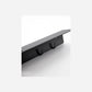 Bottle hanger with hooks, Brushed black finish