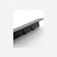 Bottle hanger with hooks, Brushed black finish