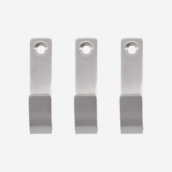 Hook, MKThapsus, Brushed silver finish