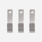Hooks, MKThapsus, Brushed silver finish