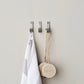 Hooks, MKThapsus, Brushed silver finish