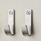 Hooks, MKThapsus, Brushed silver finish