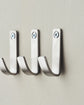 Hooks, MKThapsus, Brushed silver finish