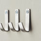 Hooks, MKThapsus, Brushed silver finish