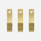 Hooks, MKThapsus, Brushed brass finish
