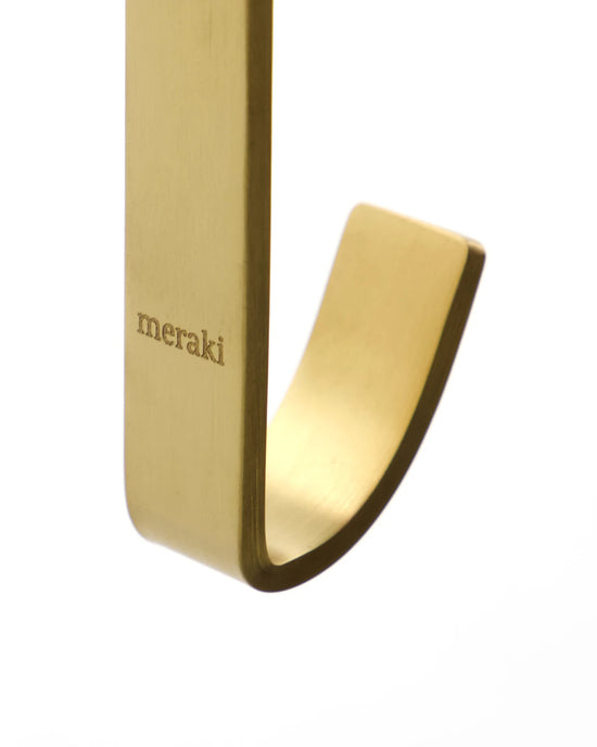 Hooks, MKThapsus, Brushed brass finish