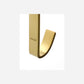 Hooks, MKThapsus, Brushed brass finish