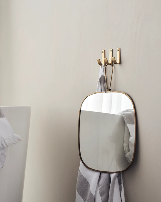 Hooks, MKThapsus, Brushed brass finish