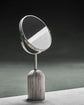 Doppelseitiger Spiegel, MKMarble, Beige