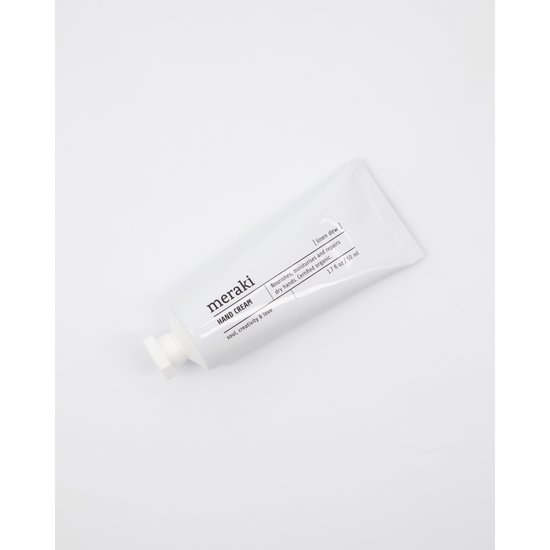 Hand cream, Linen dew, White