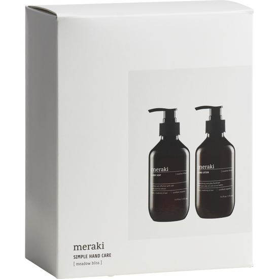 Gaveæske, Meadow bliss, Simply hand care, Hvid