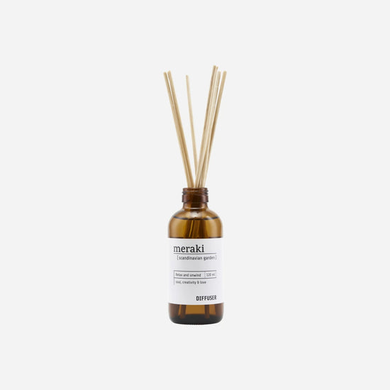 Diffuser w. 7 sticks, Scandinavian Garden