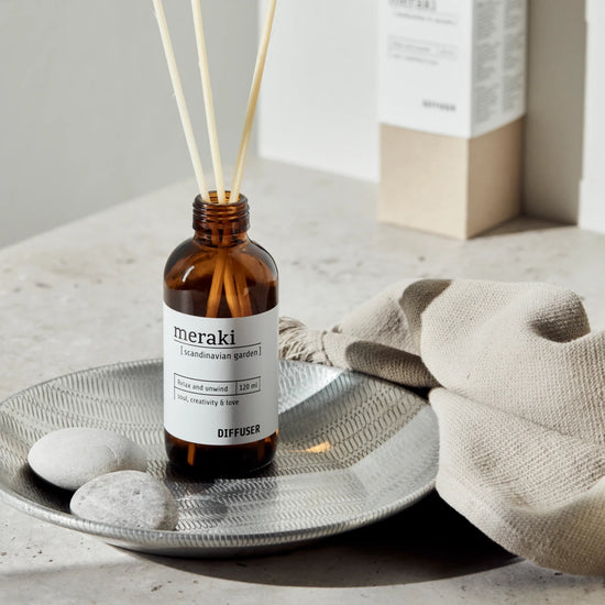 Diffuser w. 7 sticks, Scandinavian Garden
