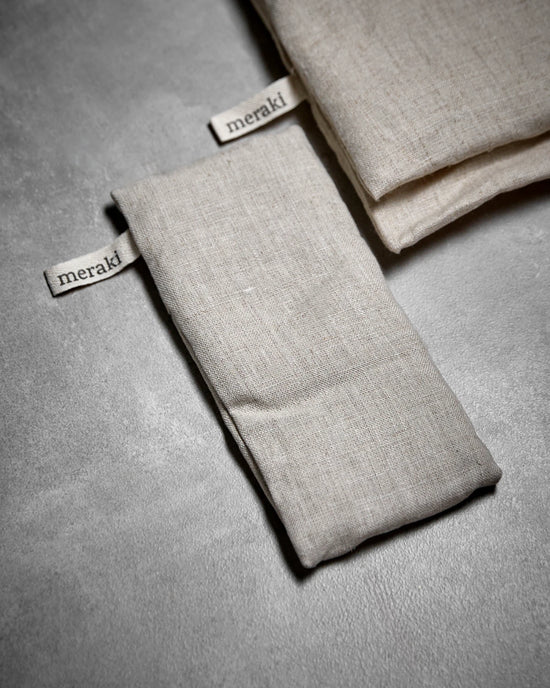 Therapy eye pillow, Beige