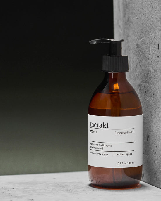 Body oil, Orange & herbs