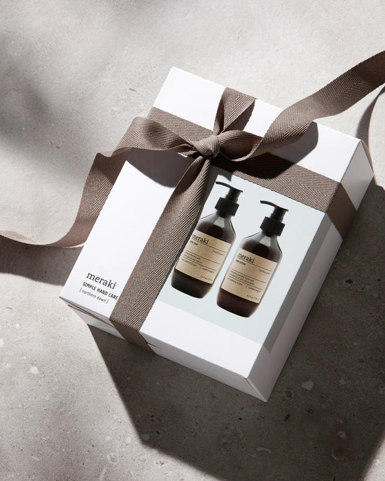 Geschenkbox, Northern dawn, Simple hand care, Weiß