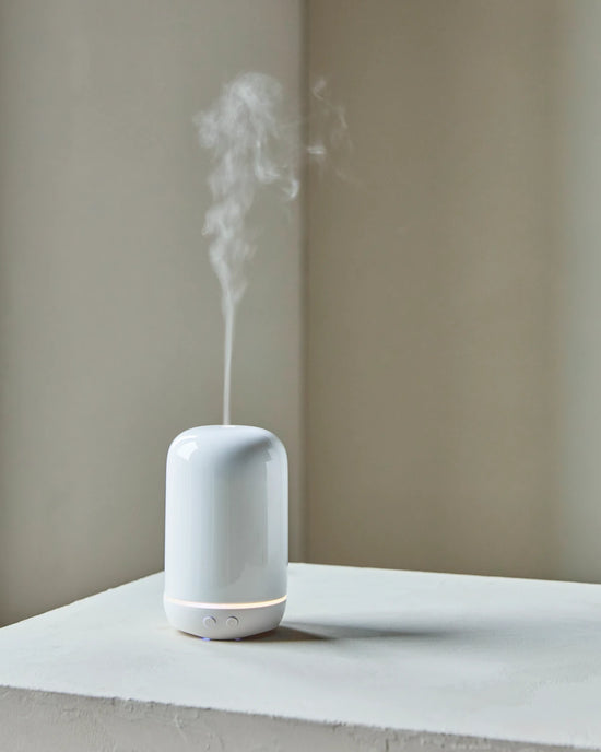 Essential oil diffuser, MKVitalba, Ceramic, White