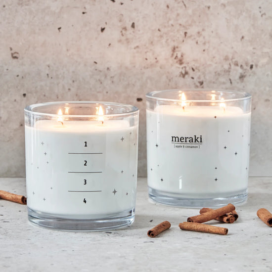 Scented candle, Advent, anjou pear