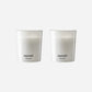 Scented candle, White garden