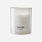 Scented candle, White garden