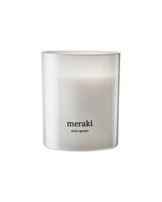 Scented candle, White Garden, 200 g