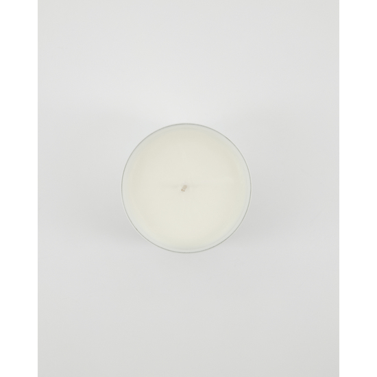 Scented candle, White garden, White