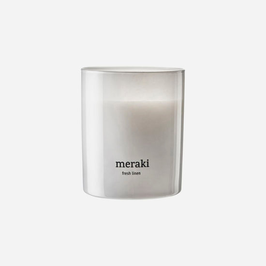 Scented candle, Fresh linen