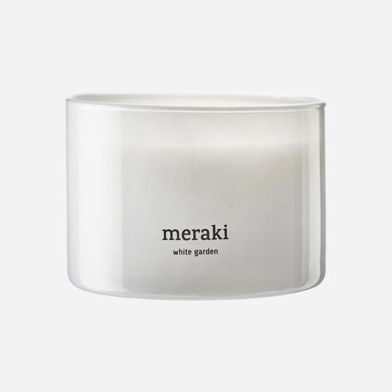 Scented candle, White Garden, 340 g