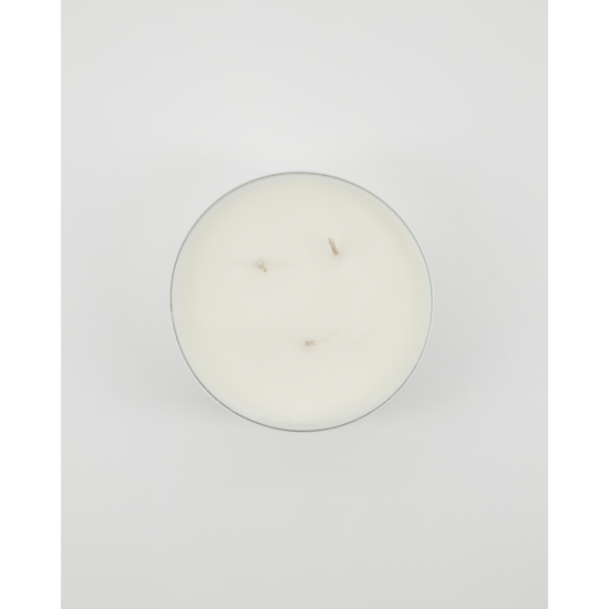 Scented candle, White garden, White