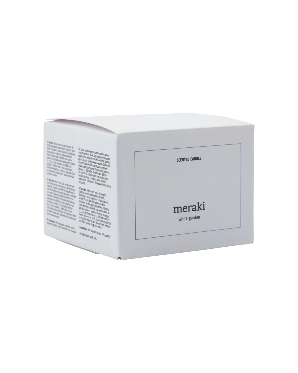 Scented candle, White Garden, 340 g