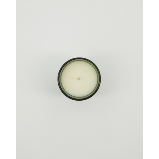 Scented candle, Oud leaf, Green