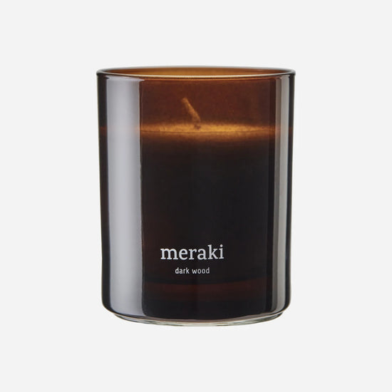 Duftkerze, Dark wood