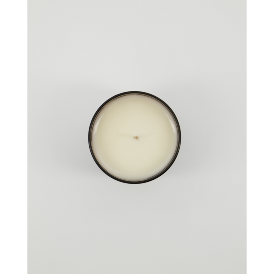 Scented candle, Dark wood, Brown