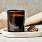 Scented candle, Dark wood, 200 g