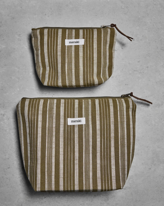 Toiletry bag, MKDark Olive, Dark olive