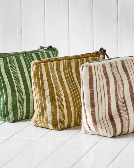 Makeup pouch, MKDark Olive, Dark olive