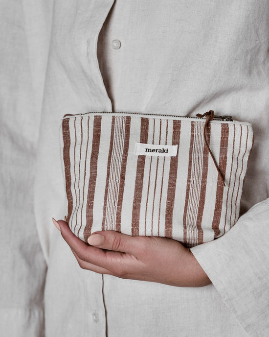 Makeup pouch, MKTerracotta, Terracotta