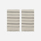 Towel, MKTrue, Off-white;Black