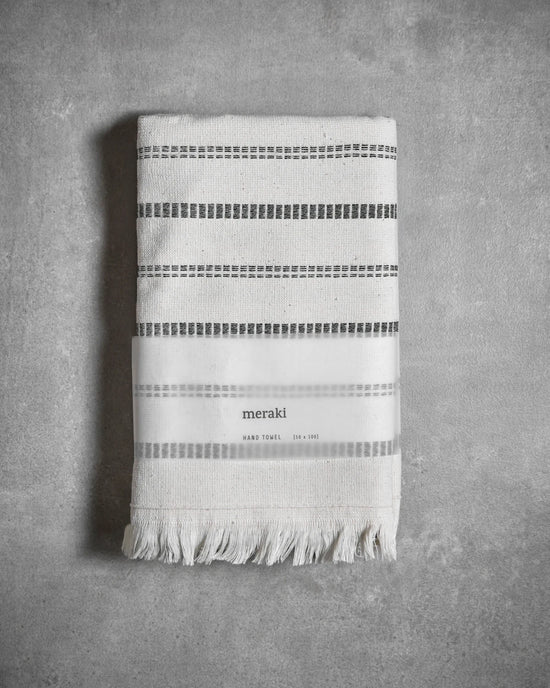 Towel, MKTrue, Off-white, Black