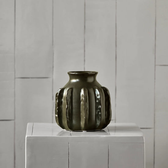Vase, HDCactus, Dunkelgrün