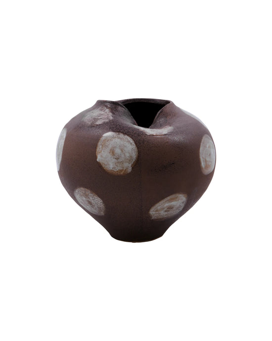 Vase, HDExpo, Brown, Off-white