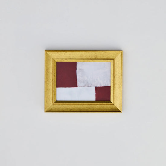 Wandobjekt, HDRuby, Rot;Beige
