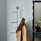 Coat rack, HDFlex, Silver finish